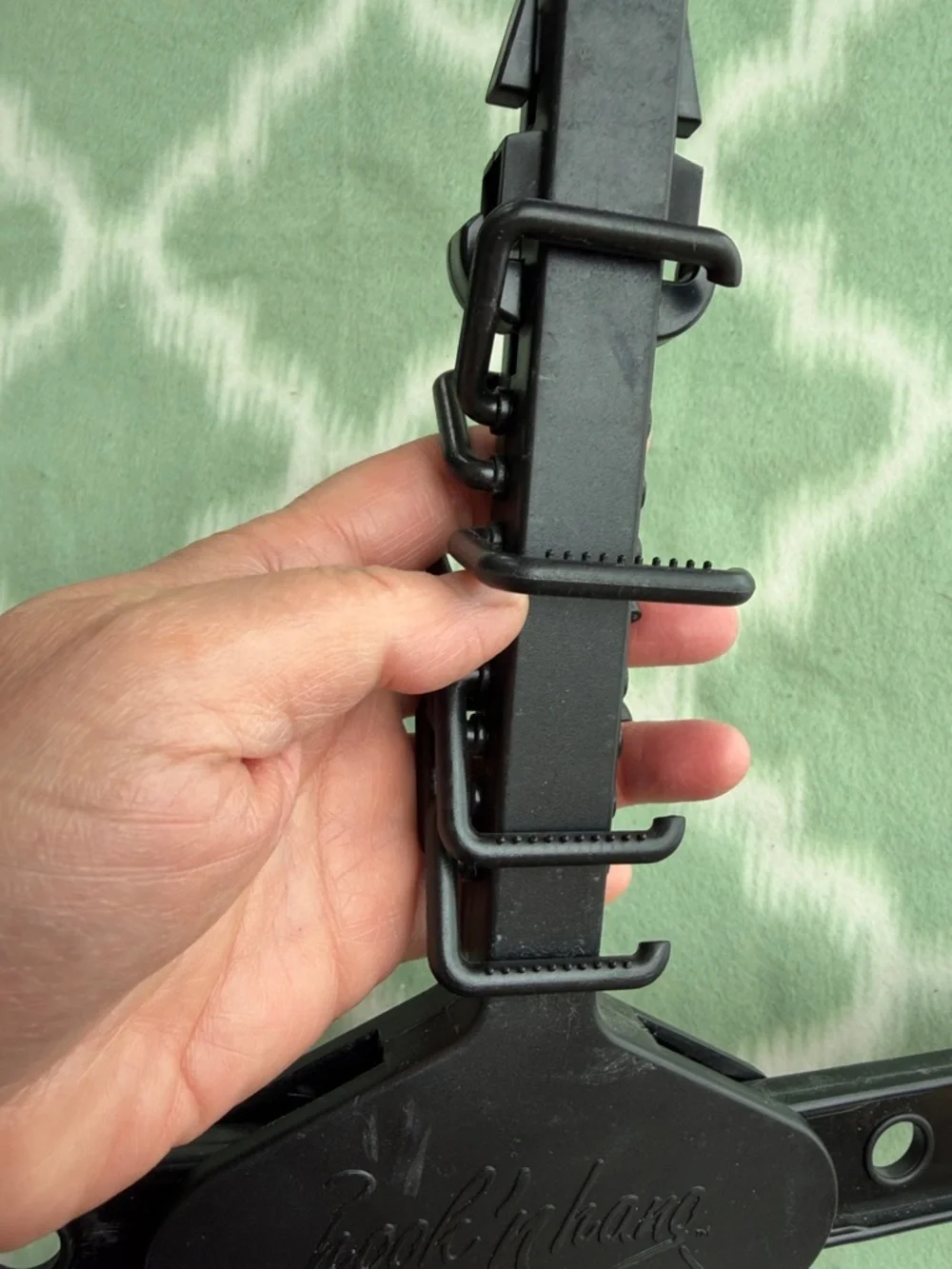 Black Multifunction Hanging Belt/Scarf/Tie Accessory Organizer